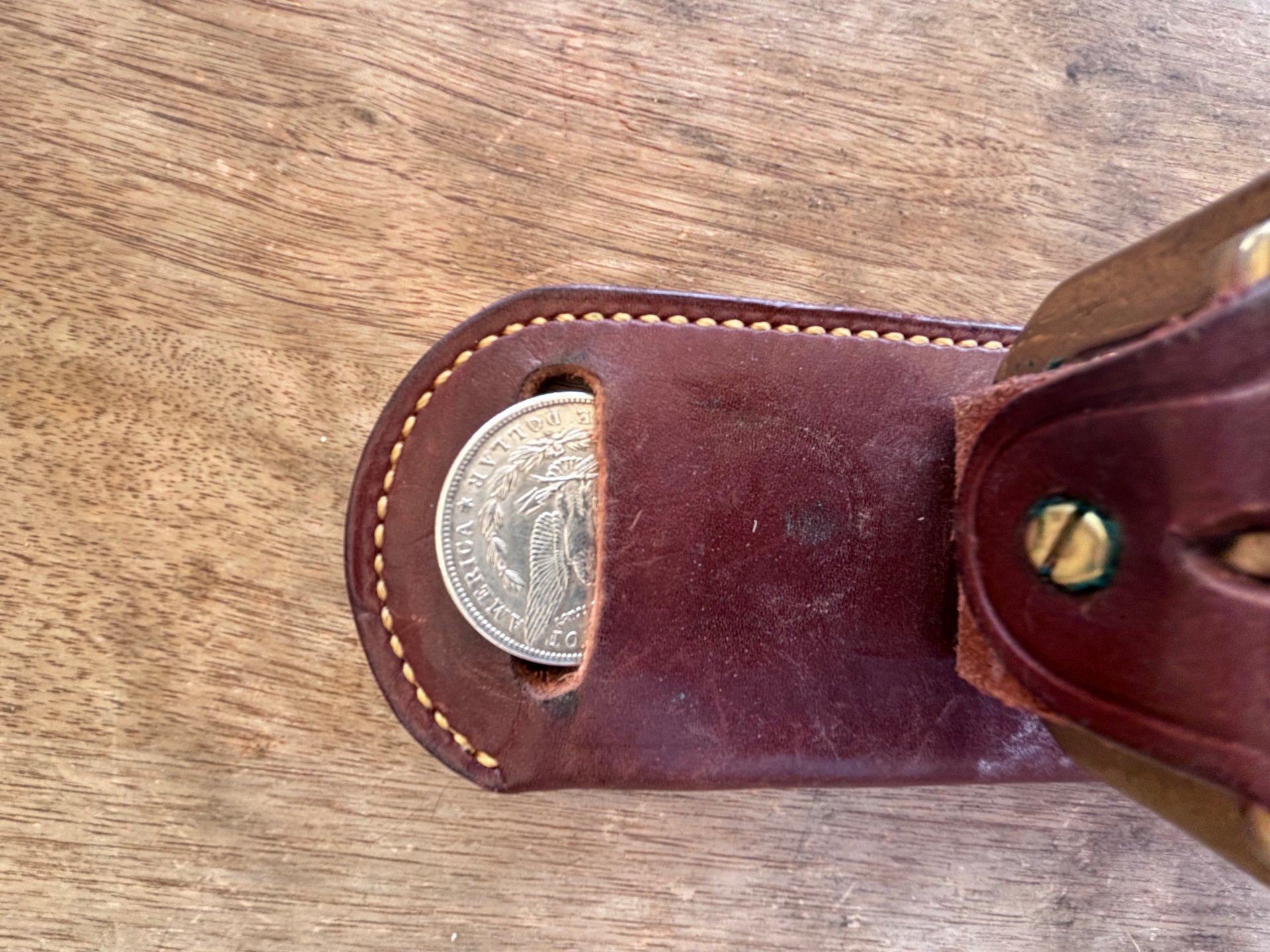 GALCO Westernholster mit Money Belt – Colt SAA 5,5” – Größe 42 – USA – Bild 2