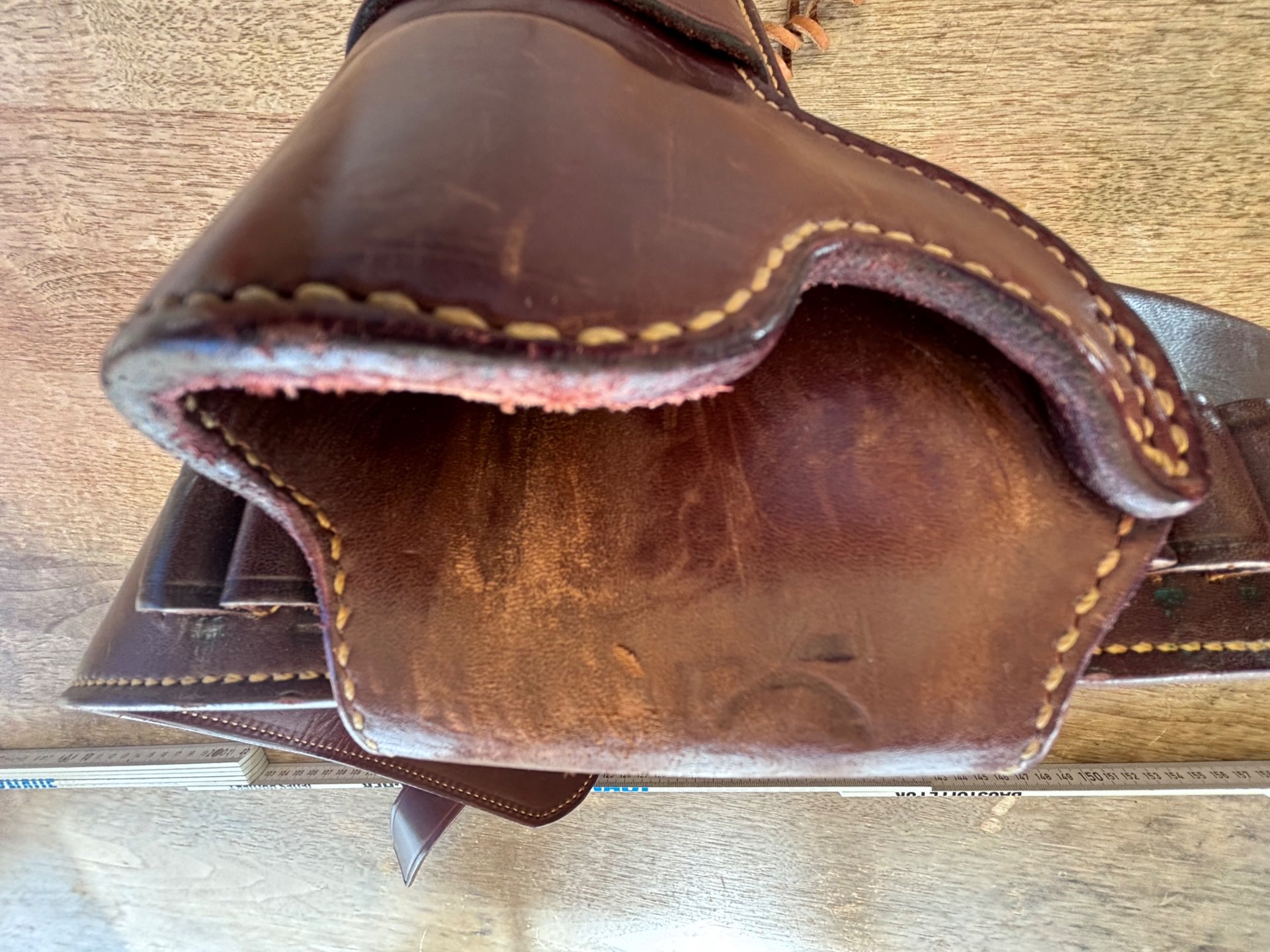 GALCO Westernholster mit Money Belt – Colt SAA 5,5” – Größe 42 – USA – Bild 8