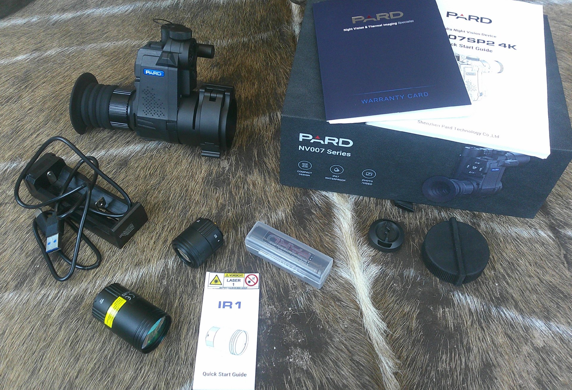 Gebrauchtes Pard NV007SP 2 4K, inkl. 2 x IR, Zubehör siehe Bilder von WAFFEN FLÜHR – Bild 1