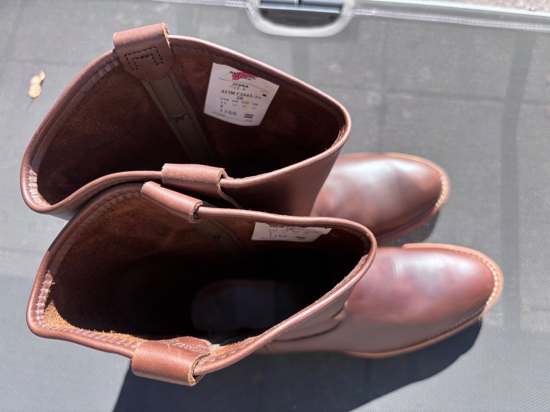 RED WING PECOS 1155 Cowboy Western Boots Gr. 44 US 11 E Made in USA – Bild 9