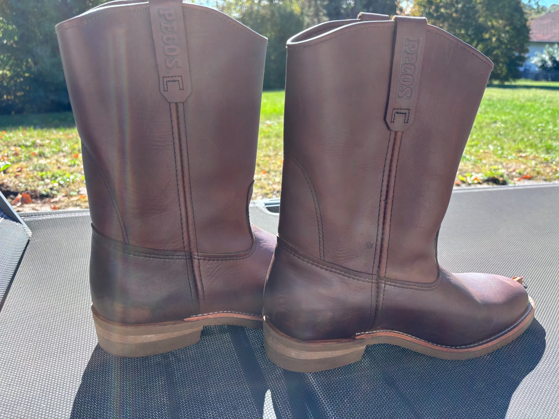 RED WING PECOS 1155 Cowboy Western Boots Gr. 44 US 11 E Made in USA – Bild 5