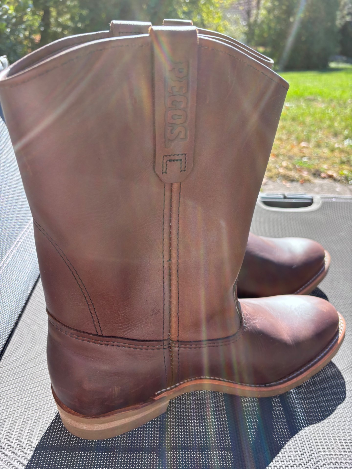 RED WING PECOS 1155 Cowboy Western Boots Gr. 44 US 11 E Made in USA – Bild 11
