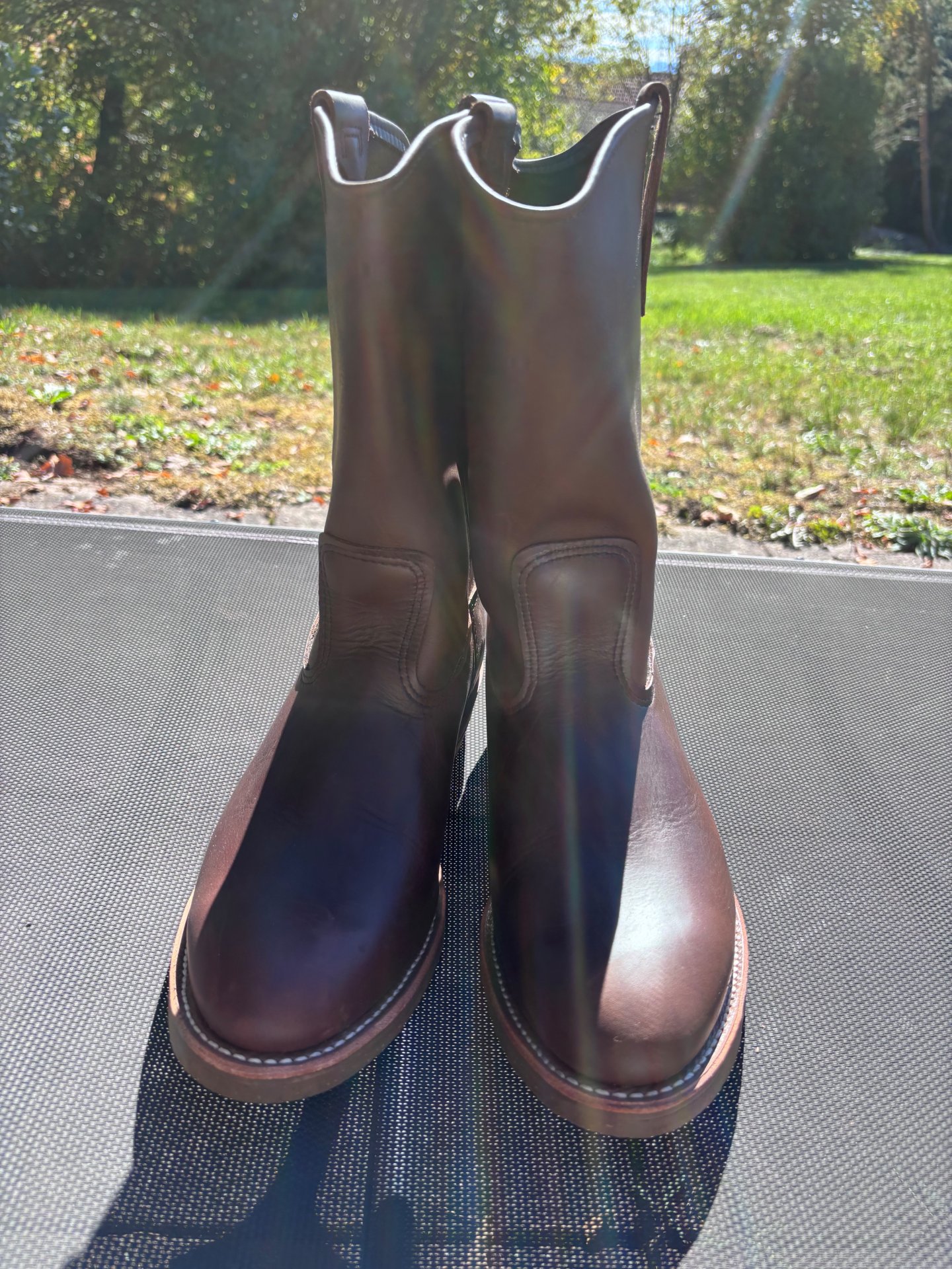 RED WING PECOS 1155 Cowboy Western Boots Gr. 44 US 11 E Made in USA – Bild 6