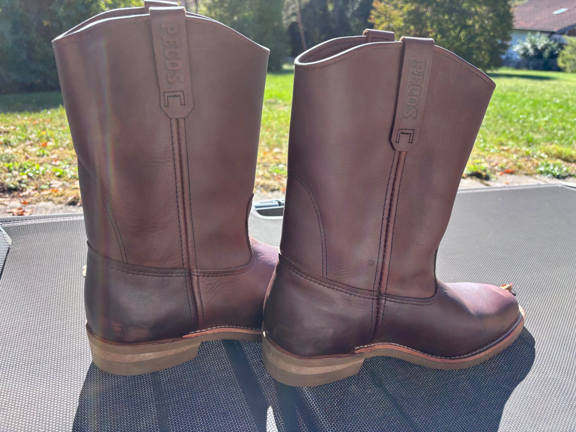 RED WING PECOS 1155 Cowboy Western Boots Gr. 44 US 11 E Made in USA – Bild 4