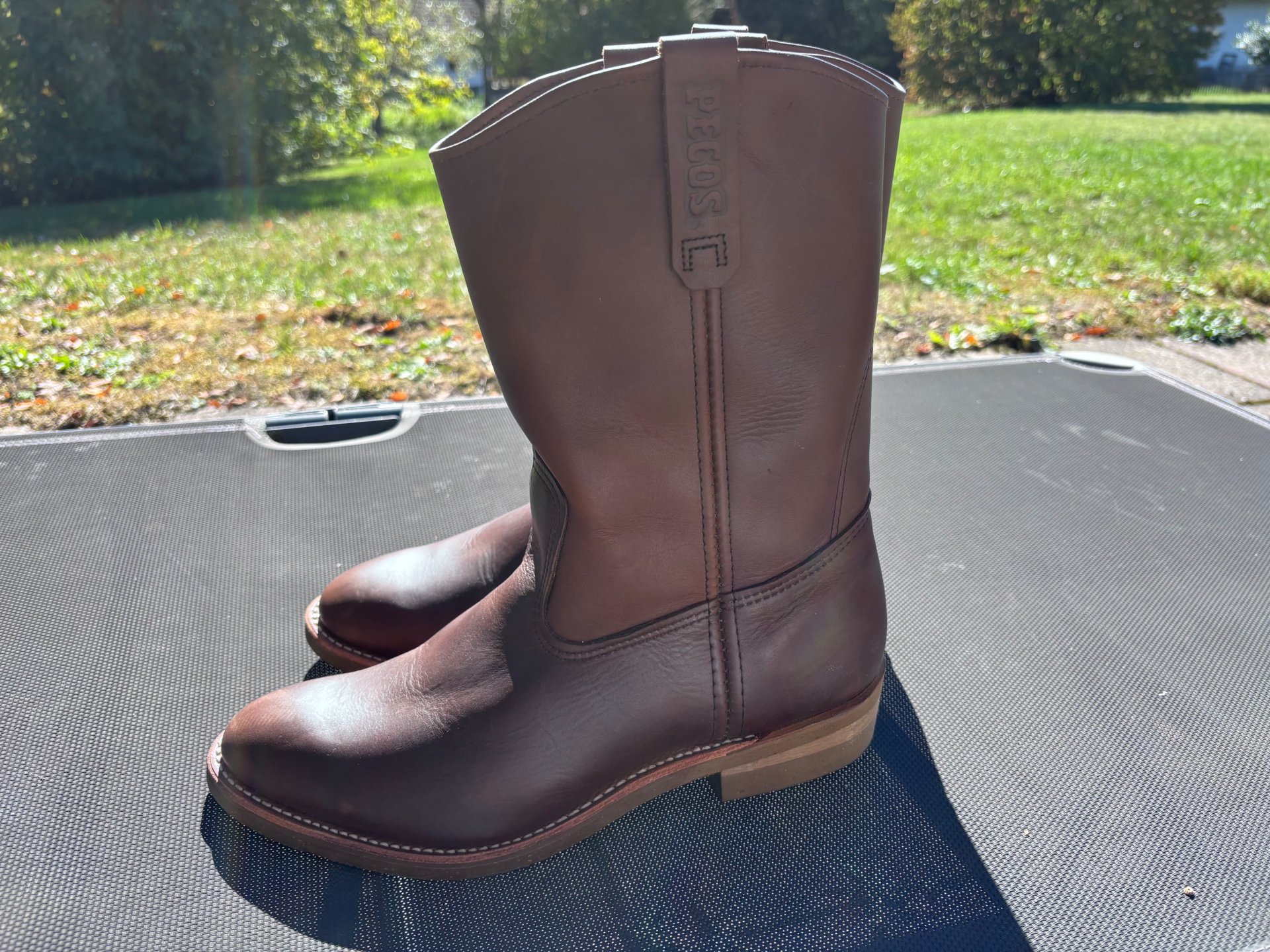 RED WING PECOS 1155 Cowboy Western Boots Gr. 44 US 11 E Made in USA – Bild 2