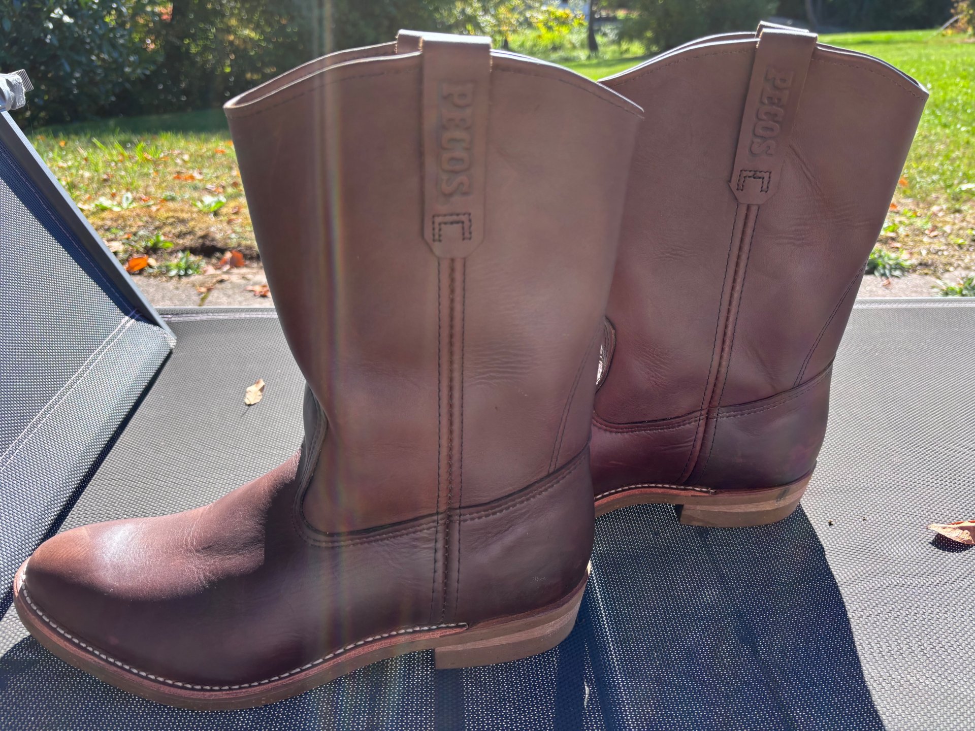 RED WING PECOS 1155 Cowboy Western Boots Gr. 44 US 11 E Made in USA – Bild 3