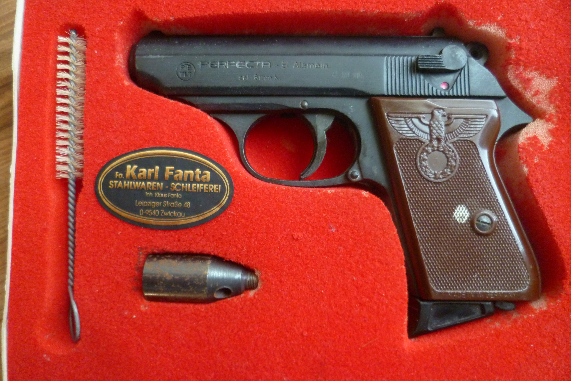 SRS Perfecta El Alamein PPK 8mm Knallpatrone – Bild 2