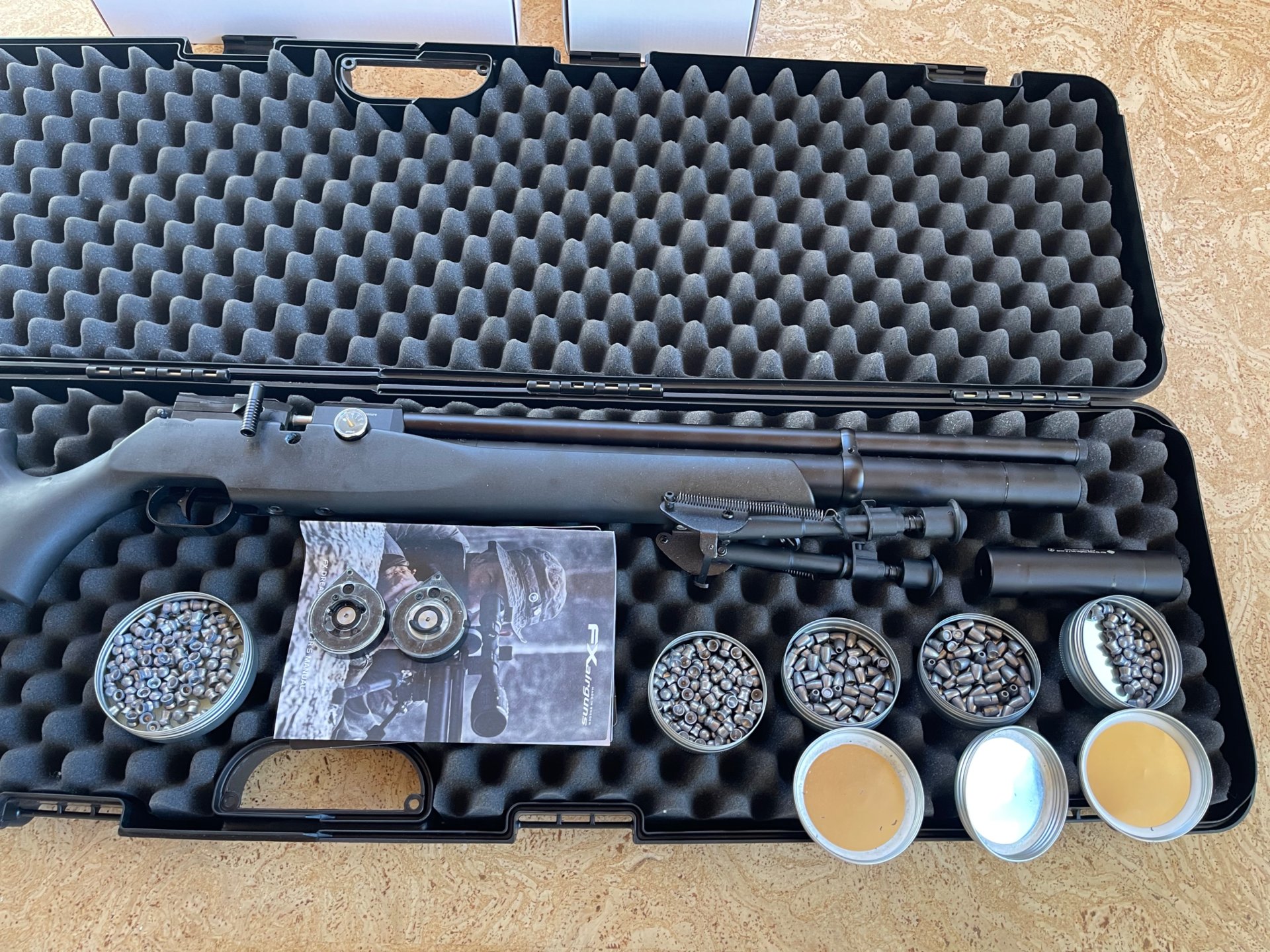 FX Airguns Dreamline Classic .30 (7,62mm) Synthetik – Riesen-Set inkl. Export-Kit, FX-Optik, RedDot! – Bild 2