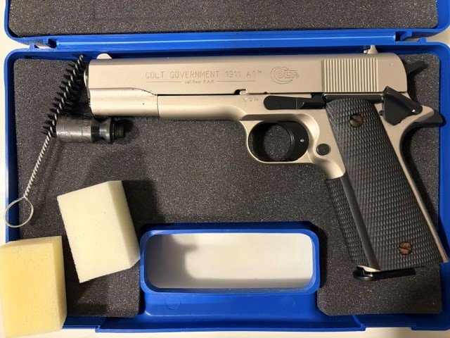 Colt Government 1911 A1 Kal 9mm P.A.K. PTB 774 – Bild 1