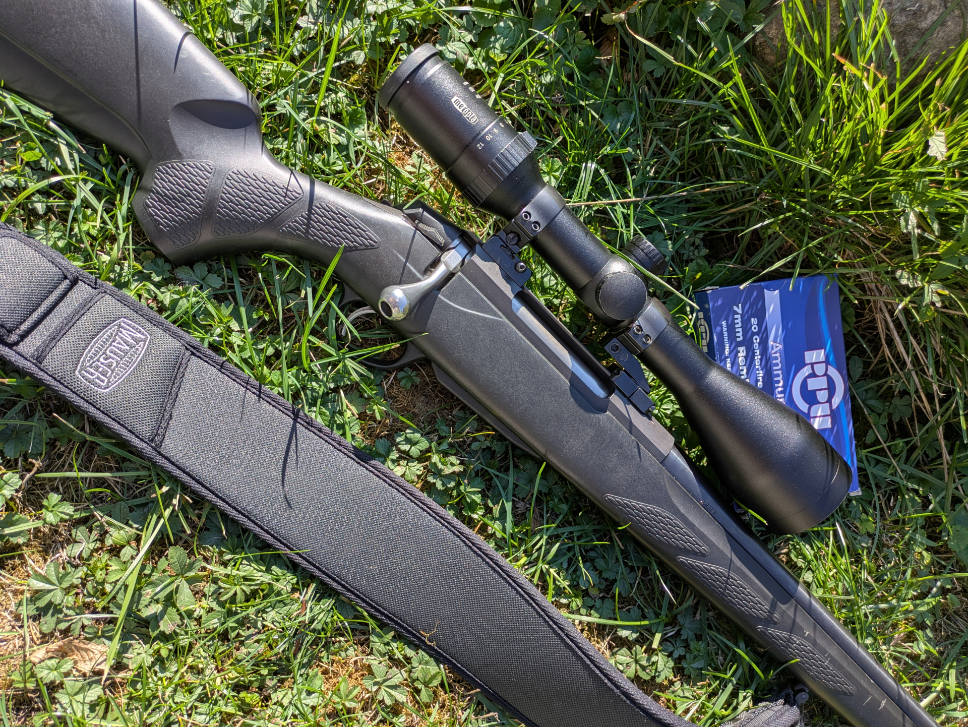 Tikka T3 7mmRemMag, Allwetter Ausführung, inkl. Meopta ZF 3-12x56RD und Schwenkmontage – Bild 6
