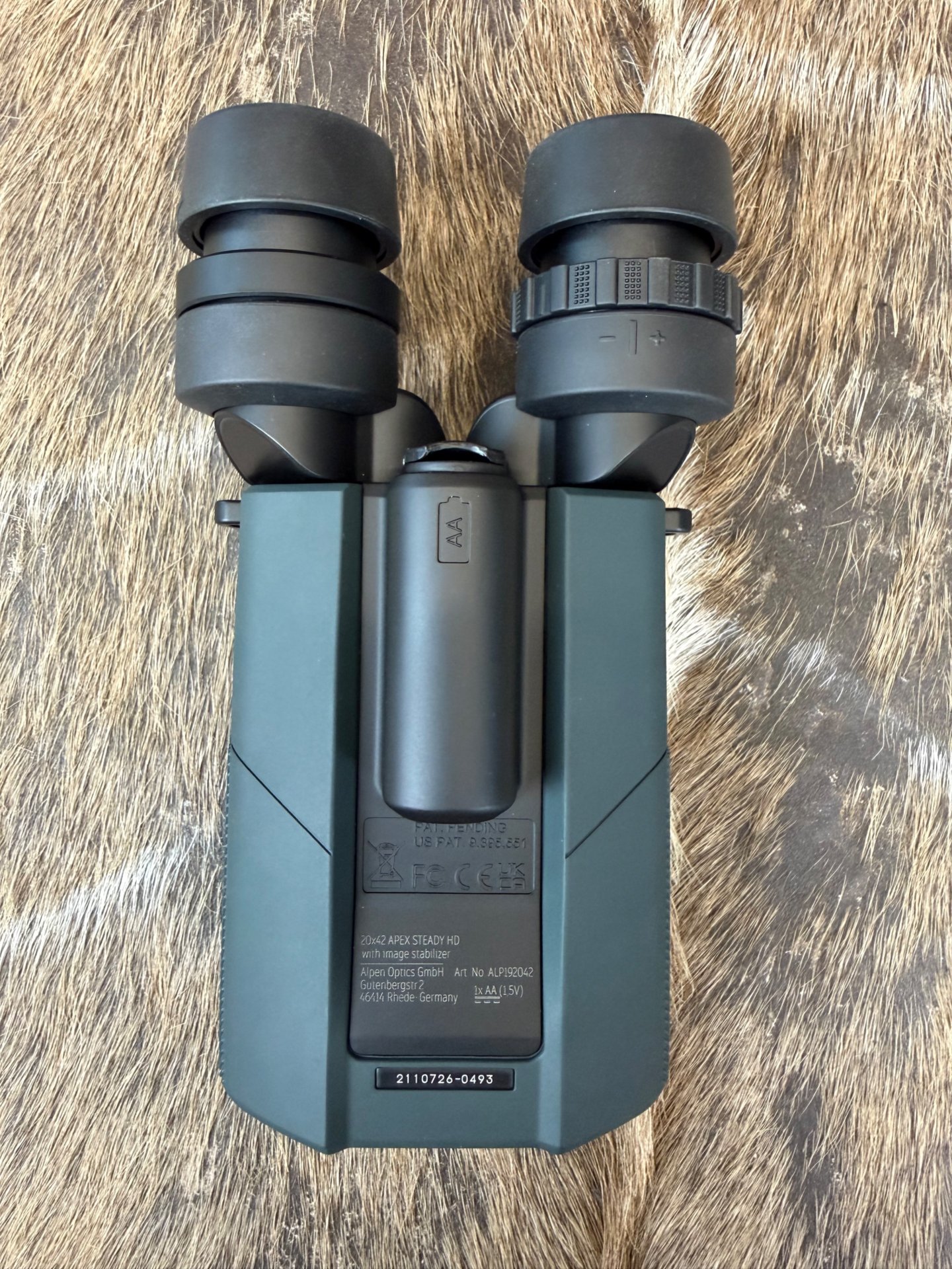 Fernglas Alpen Optics Apex Steady 20x42 HD Bildstabilisierung NEU von WAFFEN FLÜHR ANSBACH – Bild 4