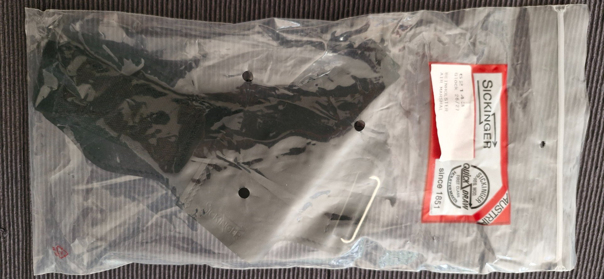 Original Sickinger Beinholster für Glock 26 oder 27 – Bild 3