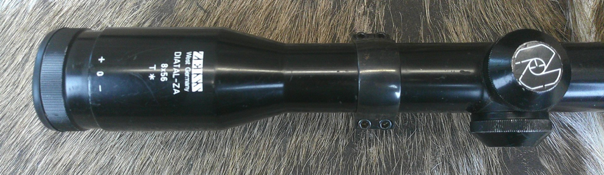 gebrauchtes Zeiss Diatal-ZA 8x56 T* mit Schwenkmontage Oberteilen von WAFFEN FLÜHR – Bild 3