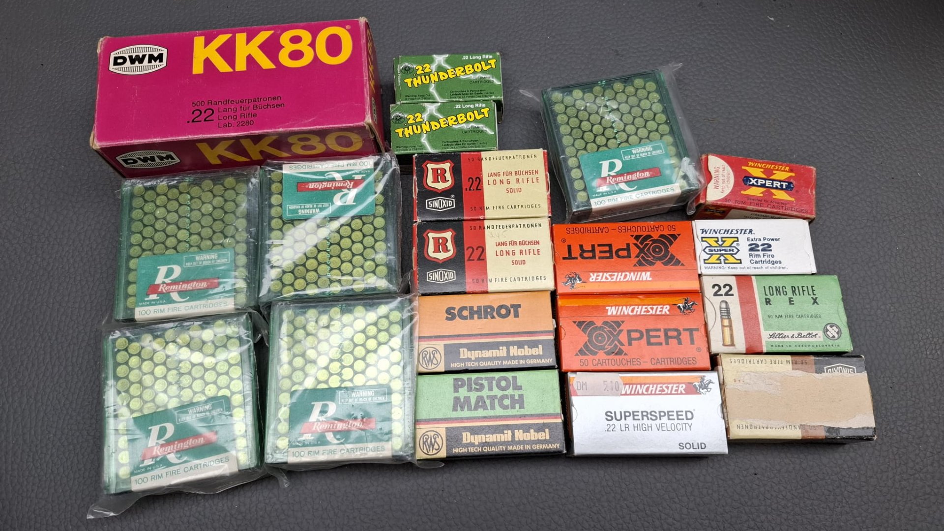 22lR Kleinkaliber Munition KK 1500 Schuss – Bild 1