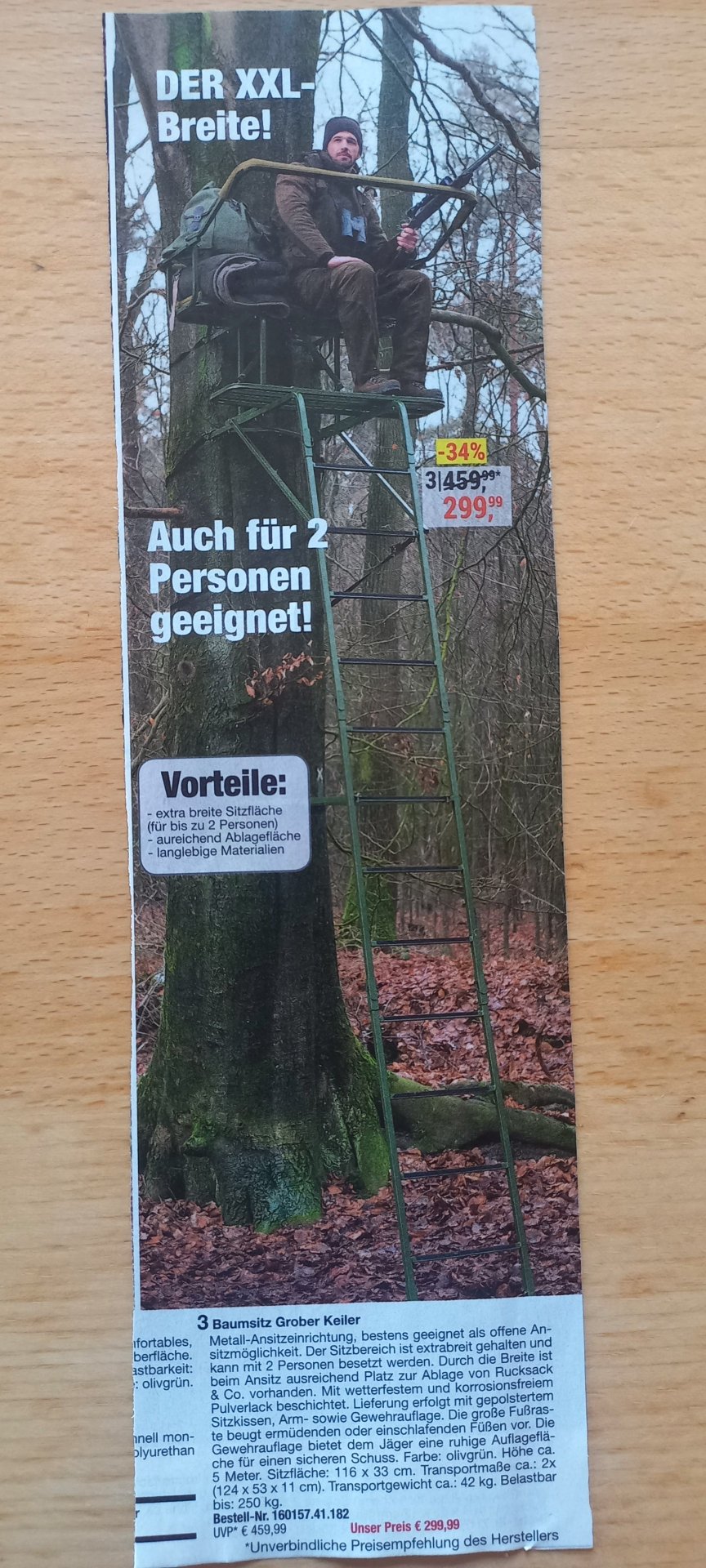 Hochsitz komfortabel – Bild 2