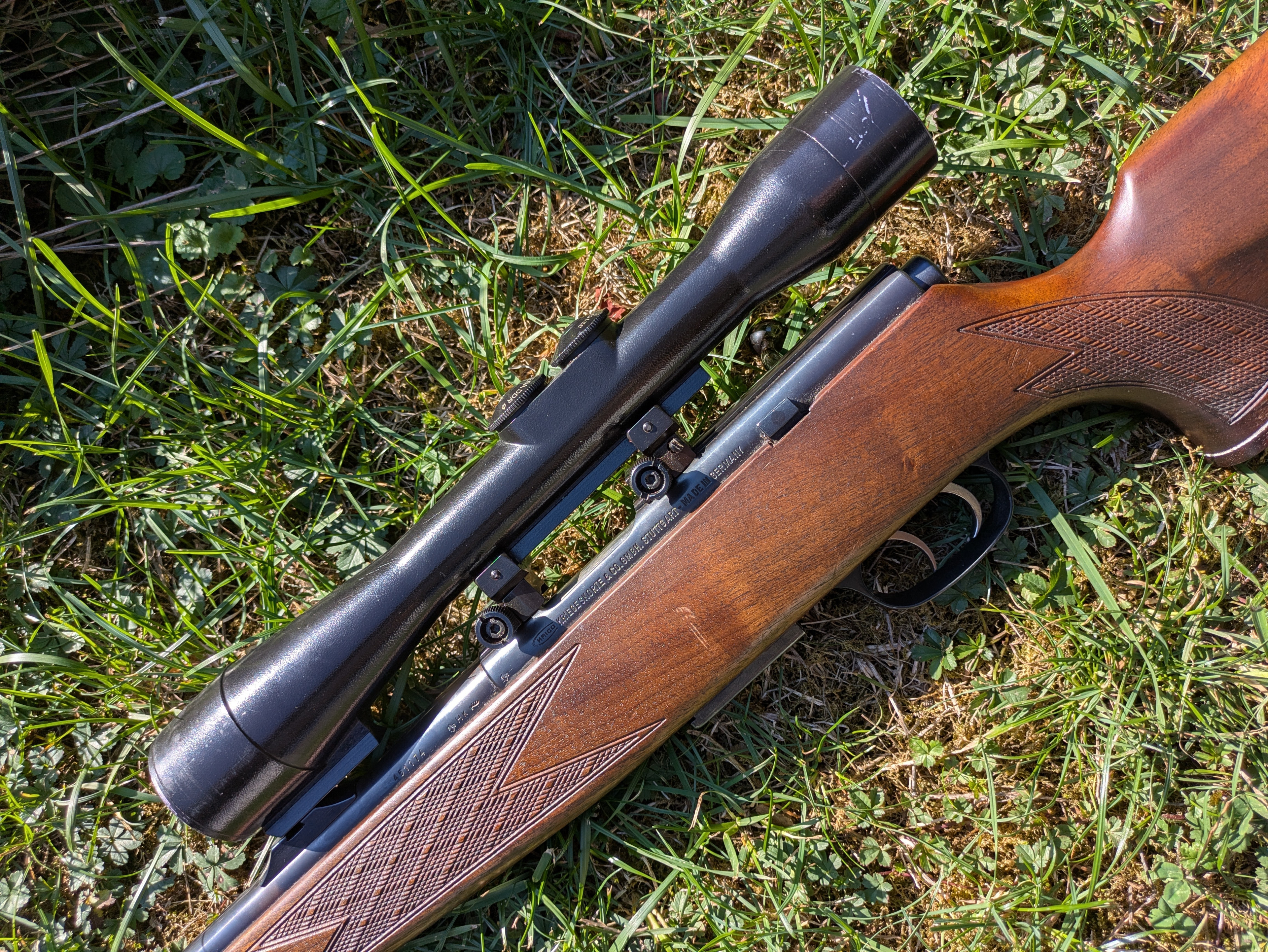 Krico .22Hornet, Sammlerstück mit DDR Zielfernrohr – Bild 3