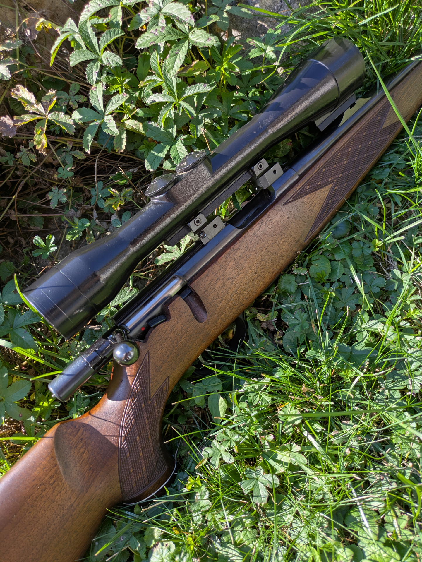 Krico .22Hornet, Sammlerstück mit DDR Zielfernrohr – Bild 6