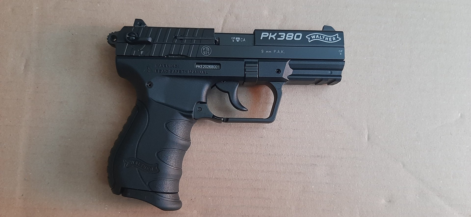 Schreckschusspistole Walther PK 380 9 mm P.A.K. – Bild 2