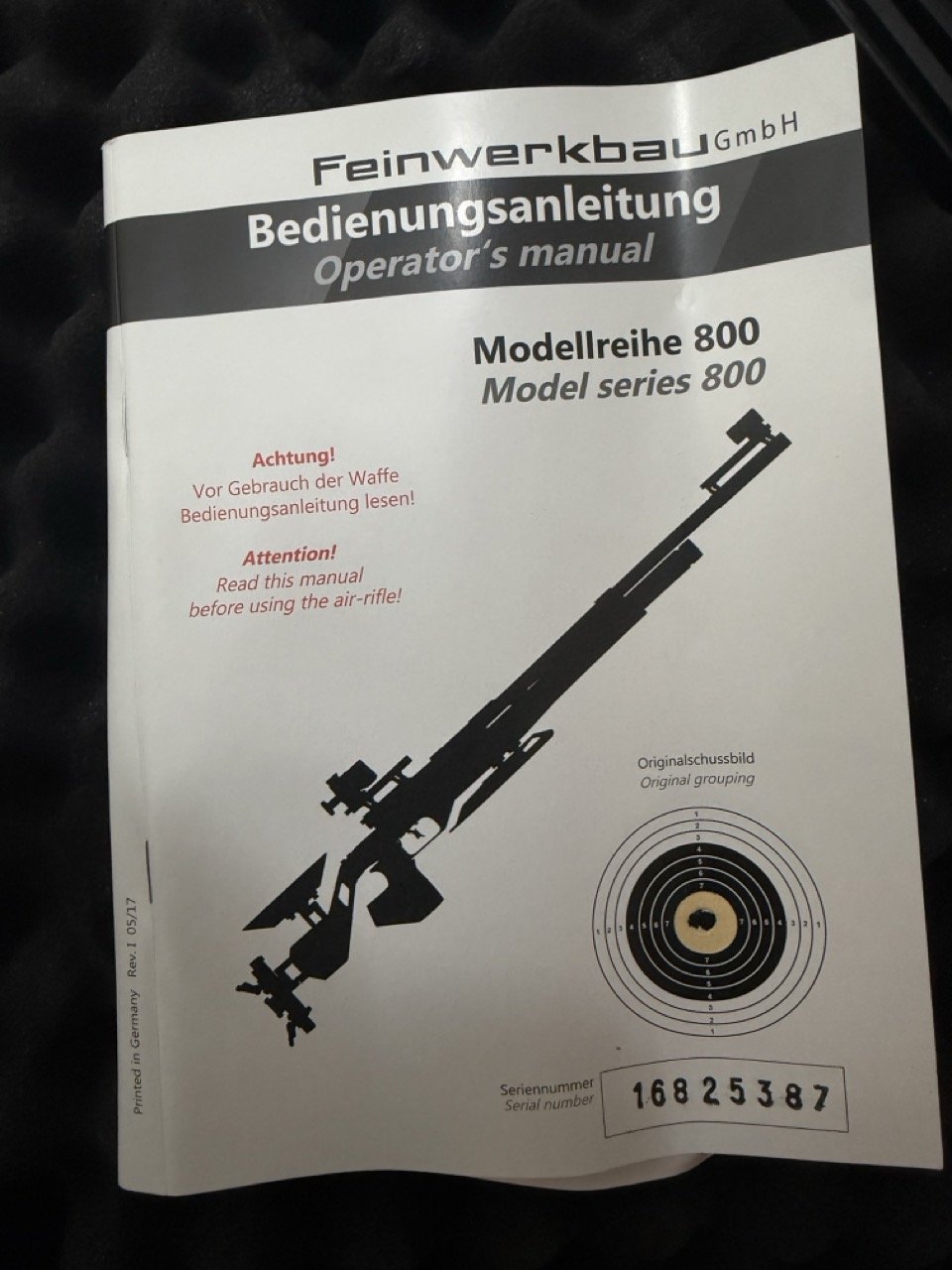 Feinwerkbau 800 W Nussbaum – nahezu neuwertig – unter 100 Schuss – Koffer & Zubehör – Bild 6
