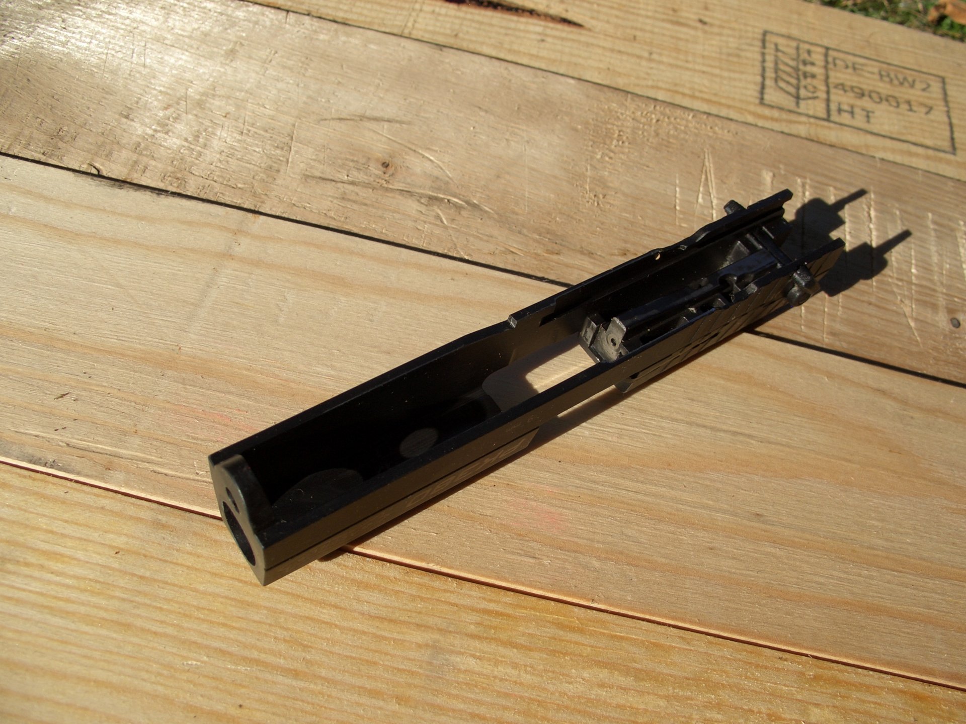 PK 380, Verschluss, Schlitten von einer Umarex Walther PK 380 – Bild 2