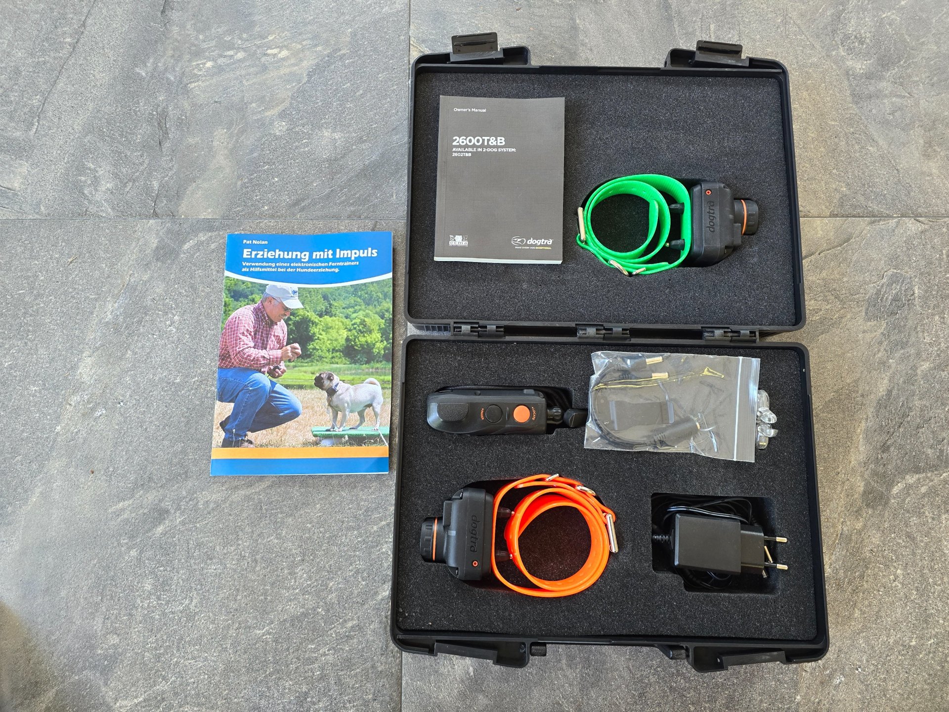 Dogtra 2602 T&B – Komplettset für 2 Hunde mit Beeper – 1.500 m – NEU / nie verwendet – Bild 1
