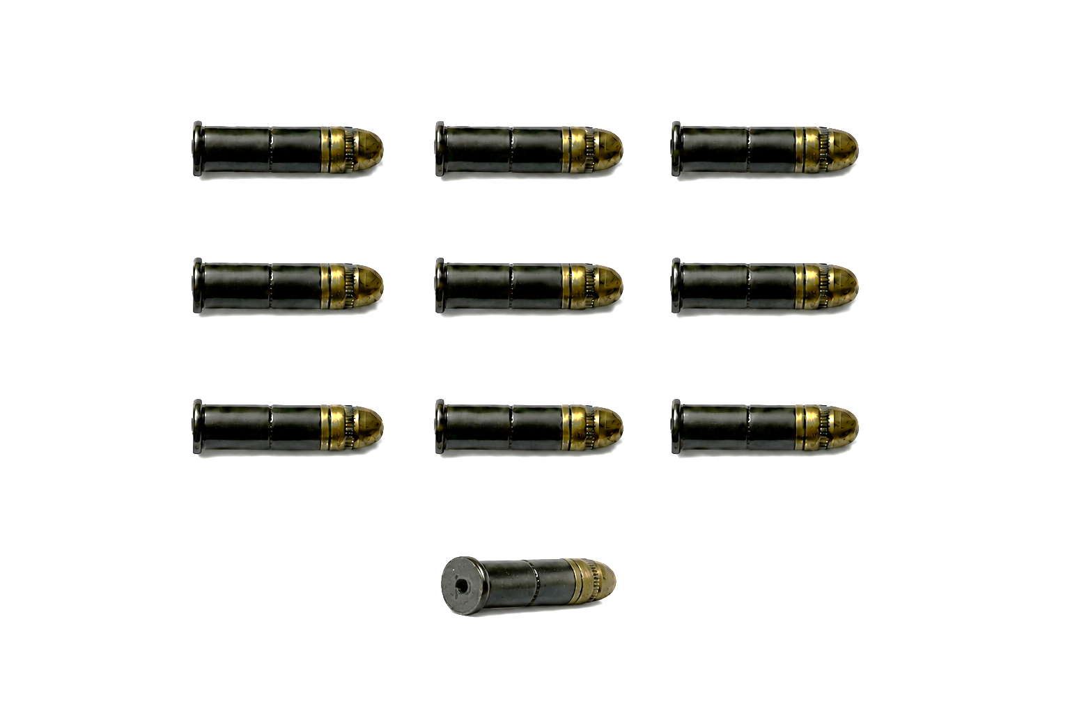 Trainingspatrone Pufferpatronen Dummy, .22lr, 10 Stück – Bild 2