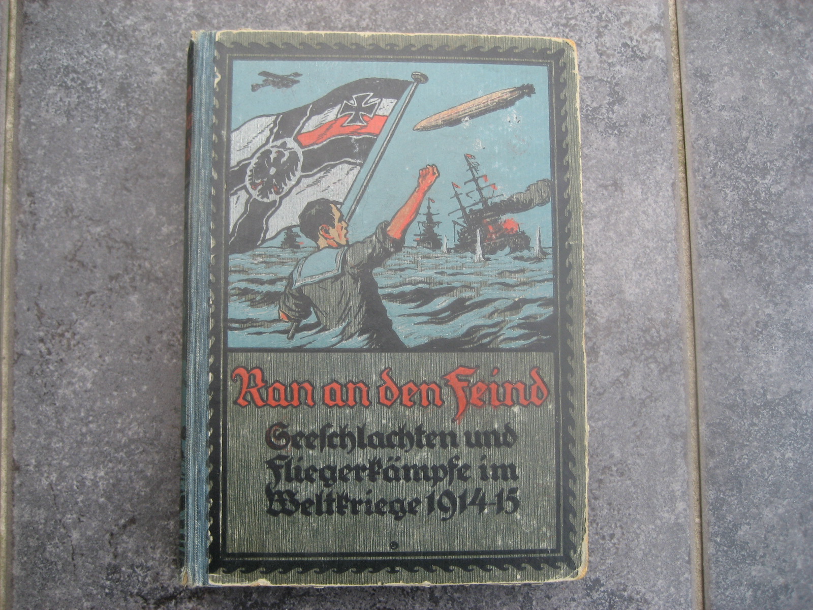 Antiquarisches Buch Seeschlachten und Fliegerkämpfe WW I, 1914-15. – Bild 1