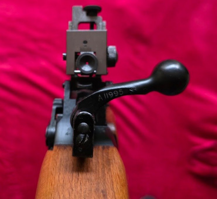 Einzellader Lee Enfield No4MK2 mit Diopter – Bild 3