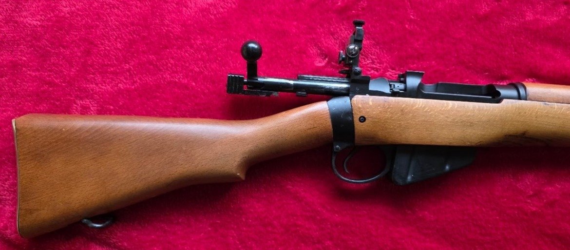 Einzellader Lee Enfield No4MK2 mit Diopter – Bild 2