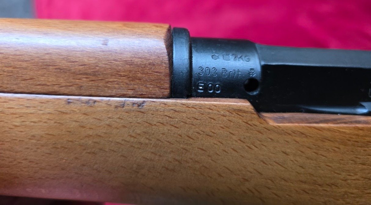 Einzellader Lee Enfield No4MK2 mit Diopter – Bild 4