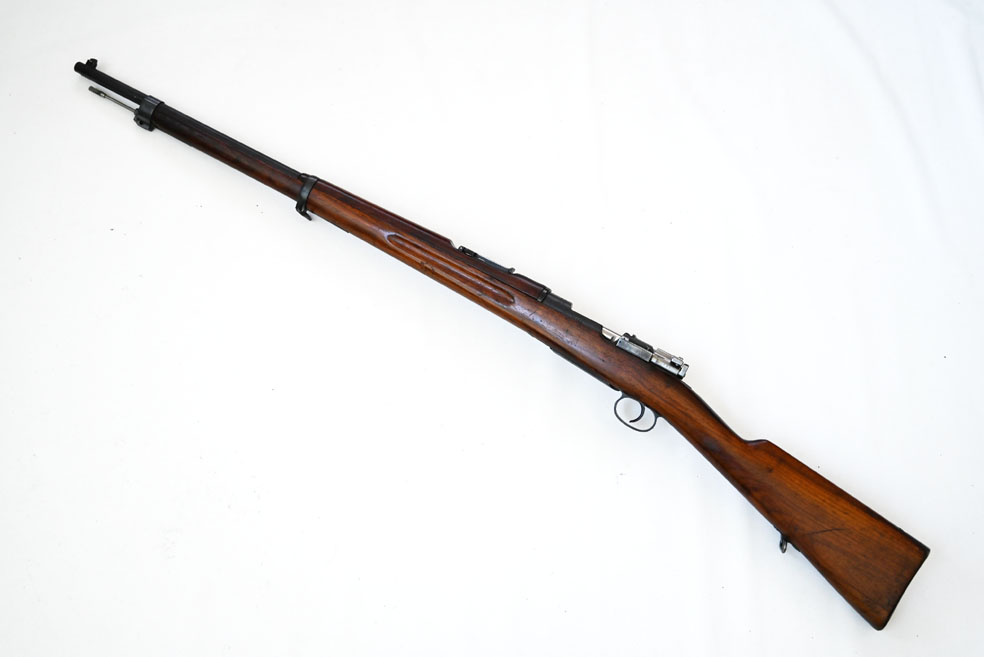 Repetierbüchse Schwedenmauser M96, Kaliber 6,5x55mm, Umbau zum Einzellader, 1901 – Bild 2