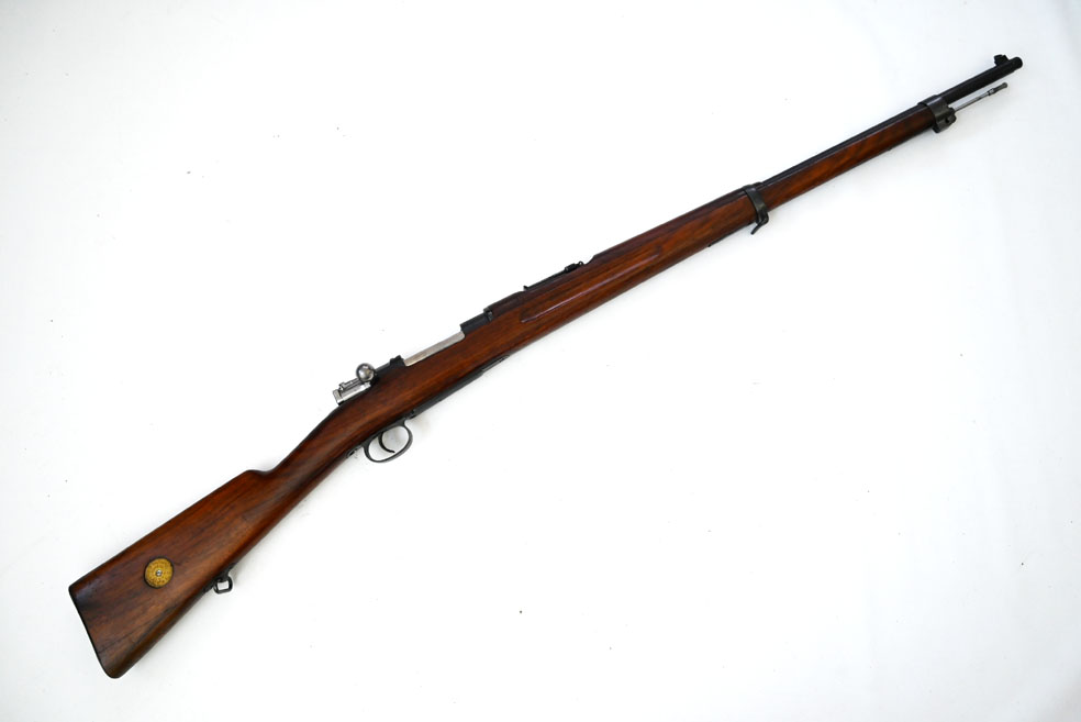 Repetierbüchse Schwedenmauser M96, Kaliber 6,5x55mm, Umbau zum Einzellader, 1901 – Bild 1