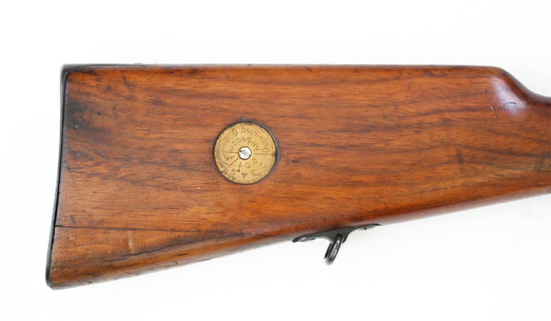 Repetierbüchse Schwedenmauser M96, Kaliber 6,5x55mm, Umbau zum Einzellader, 1901 – Bild 6