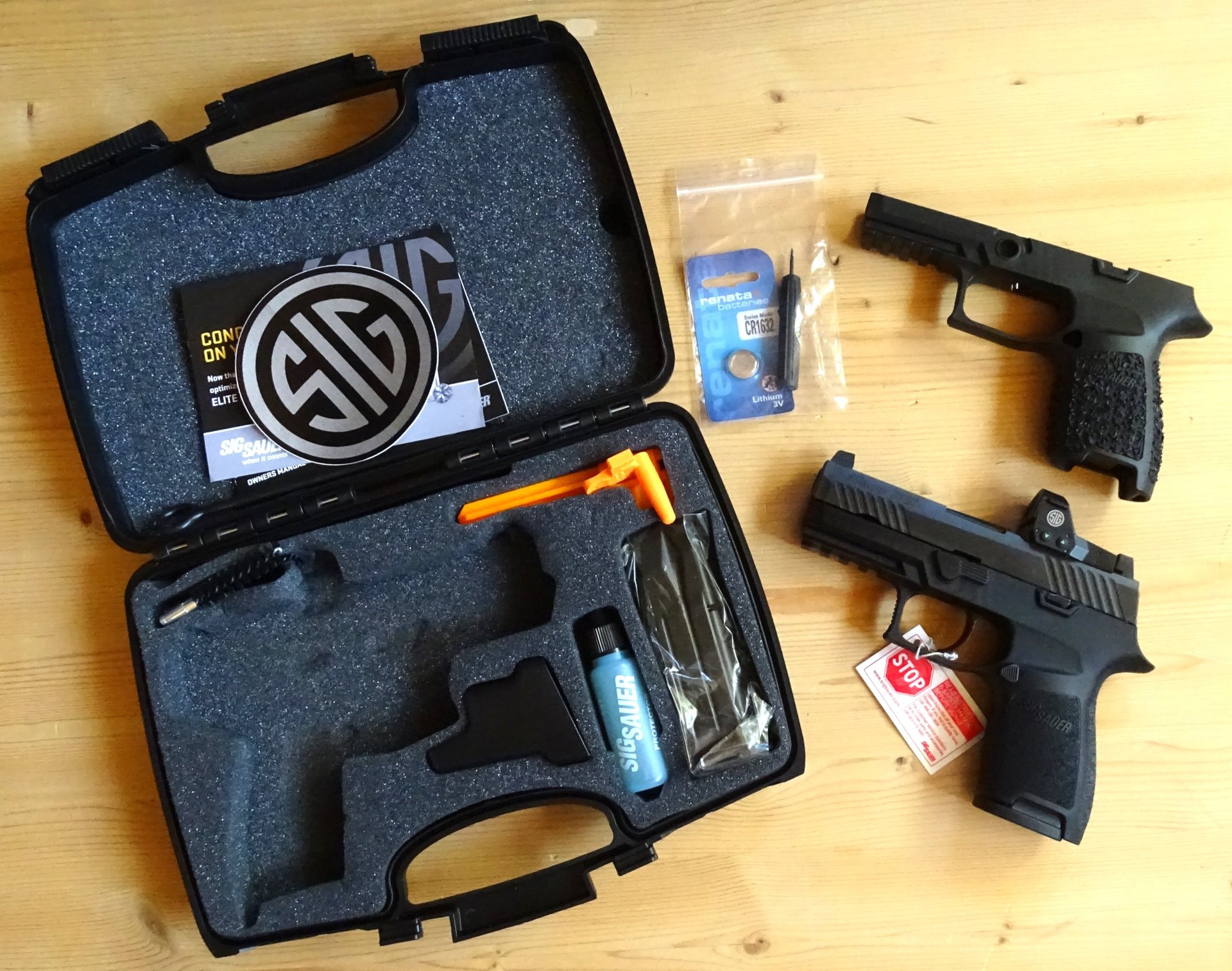 Pistole SIG SAUER P320 RX Compact 9mm Luger Inkl.Taktischer Rucksack NEU und sofort lieferbar – Bild 2