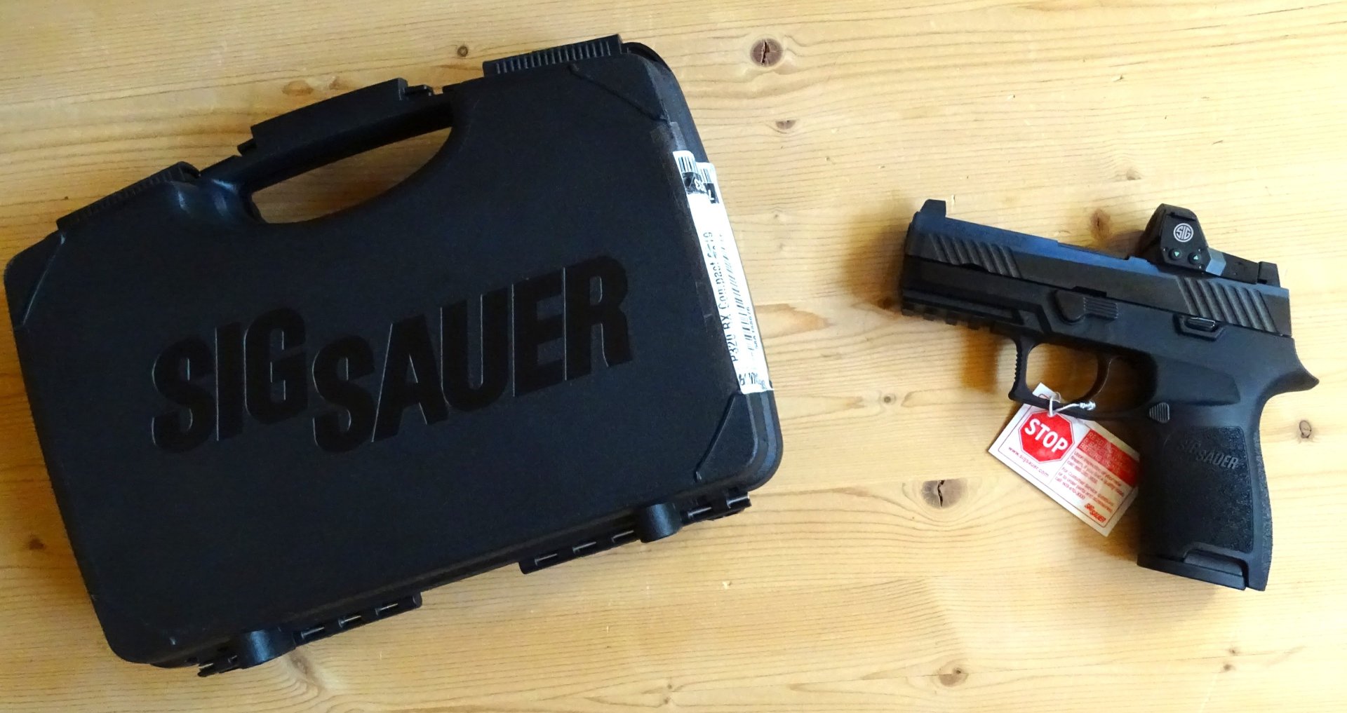 Pistole SIG SAUER P320 RX Compact 9mm Luger Inkl.Taktischer Rucksack NEU und sofort lieferbar – Bild 1