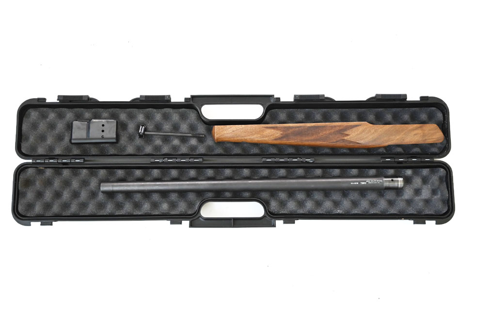 Austauschlauf mit Magazin und Vorderschaft, Sauer 202, Kaliber 6,5x55mm, mit M18x1 Gewinde, 1995 – Bild 5