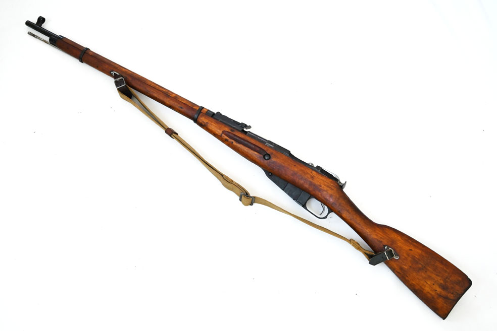 Repetierbüchse Mosin Nagant 91/30, Kaliber 7,62x54Rand, Tikka Finnland SA, AZF Stempel, 1944 – Bild 2