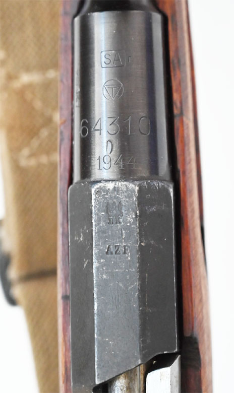 Repetierbüchse Mosin Nagant 91/30, Kaliber 7,62x54Rand, Tikka Finnland SA, AZF Stempel, 1944 – Bild 3