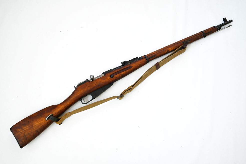 Repetierbüchse Mosin Nagant 91/30, Kaliber 7,62x54Rand, Tikka Finnland SA, AZF Stempel, 1944 – Bild 1