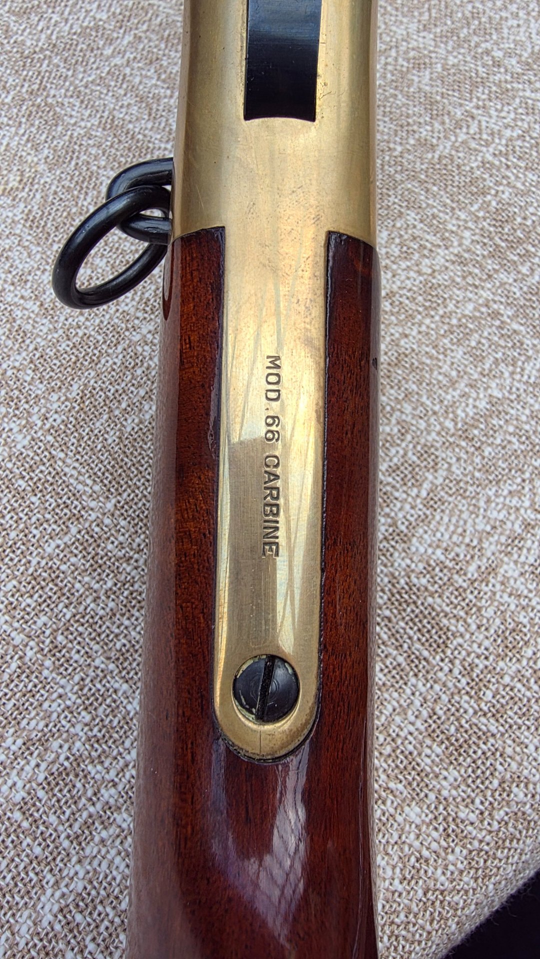HEGE Uberti Unterhebelrepetierer Mod. 1866 Yellow Boy Carbine – Bild 3