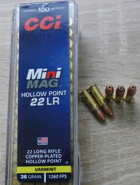 Munition CCI 22lr HV Mini Mag – Bild 1