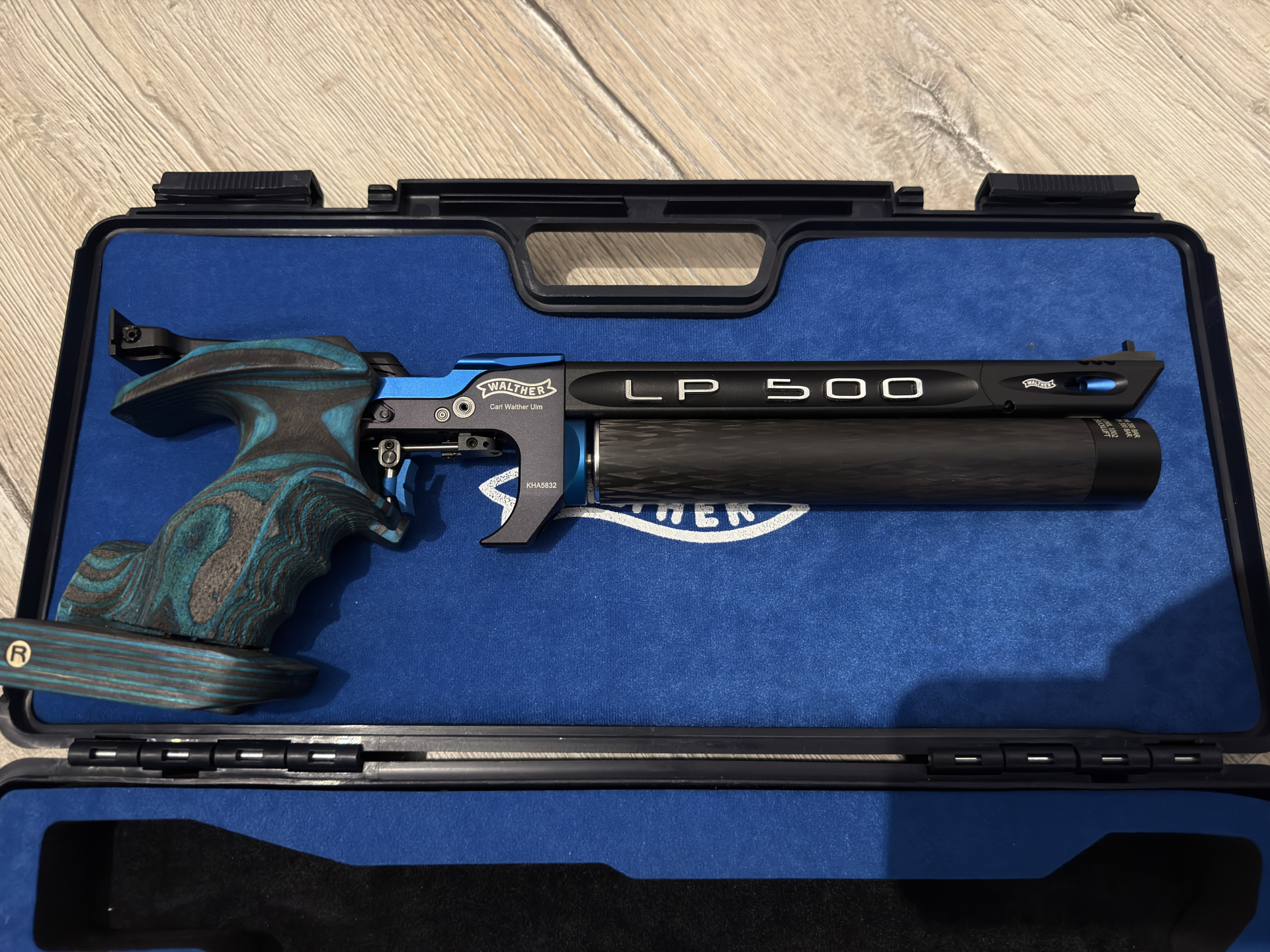 Walther LP500 Meistermanufaktur (2022) | Rink-Griff M + Walther-Griff | Carbon-Kartusche (bis 2032+) – Bild 2