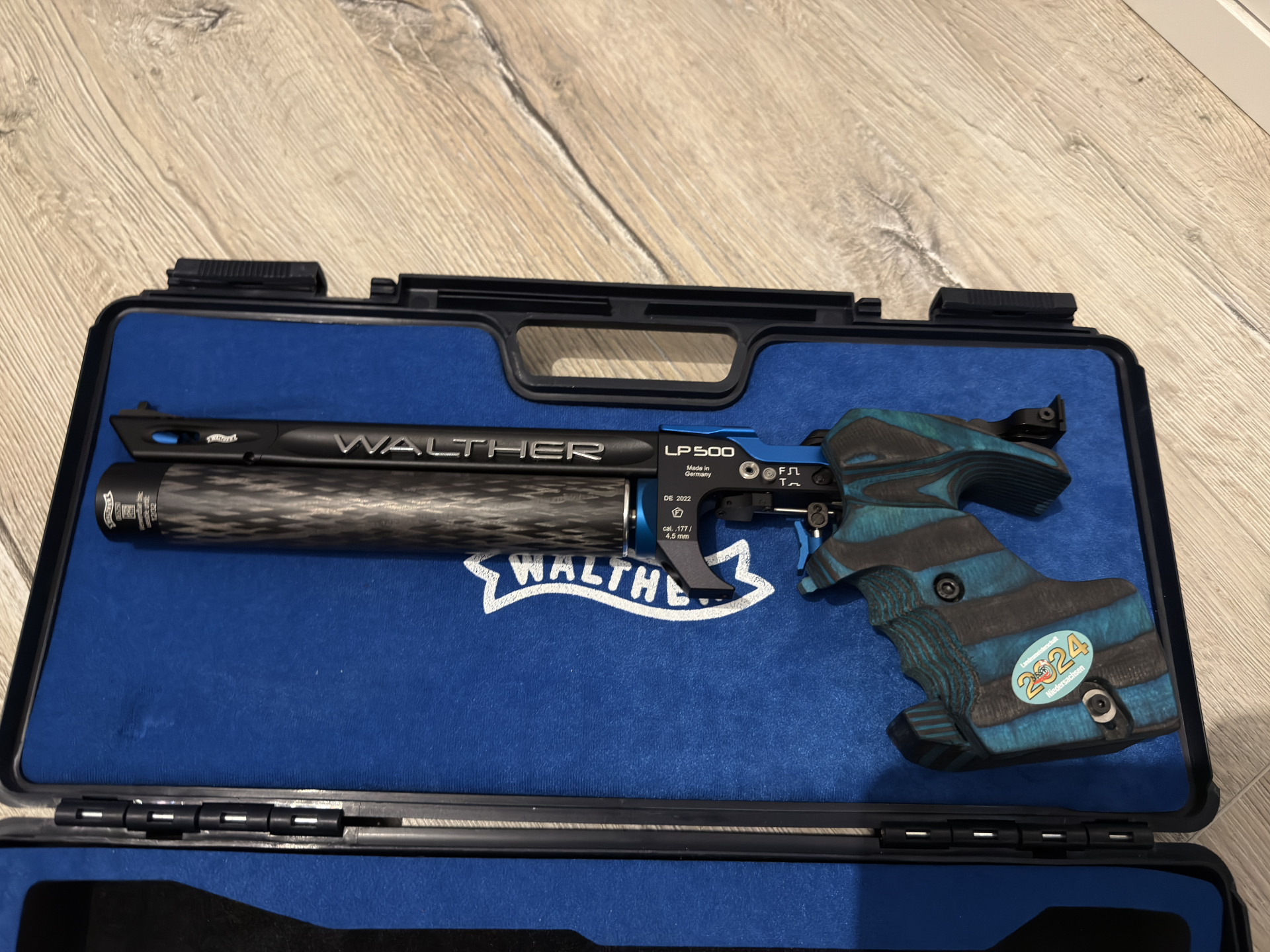 Walther LP500 Meistermanufaktur (2022) | Rink-Griff M + Walther-Griff | Carbon-Kartusche (bis 2032+) – Bild 3