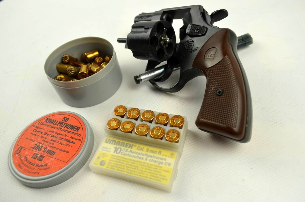 Arbeitstier! Sehr gepflegte, alte Fertigung * RÖHM RG 59 LePetit * 9 mm RK * PTB 527 mit Munition – Bild 2