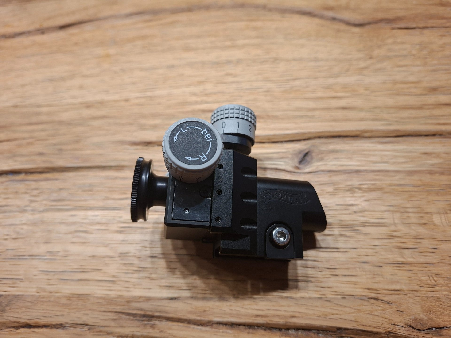 Walther INSIGHT-OUT Matchdiopter, schwarz für LG / KK – Bild 2