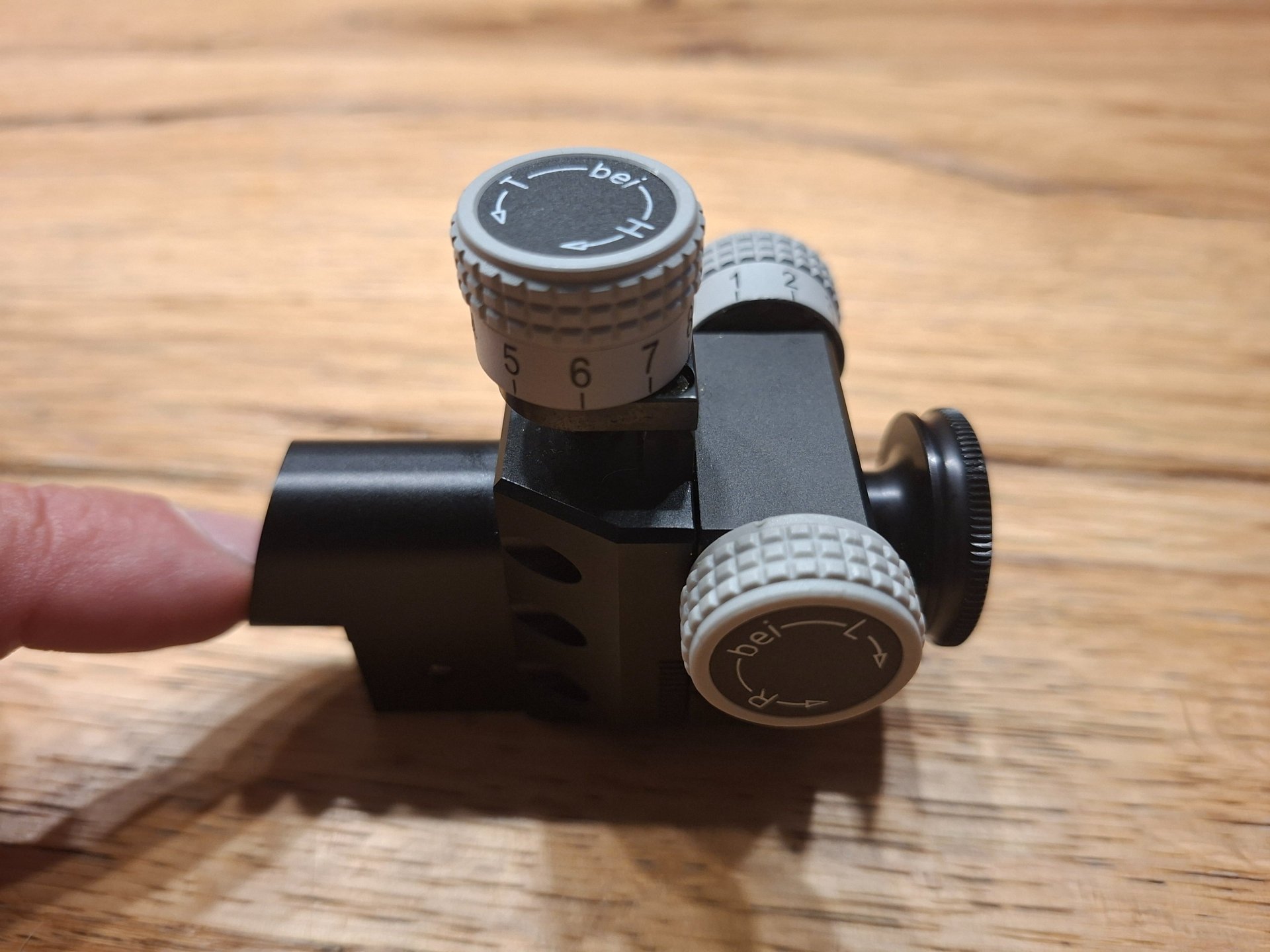 Walther INSIGHT-OUT Matchdiopter, schwarz für LG / KK – Bild 6