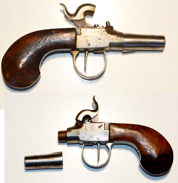 französisches Perkussionsterzerol um 1860 – Bild 1