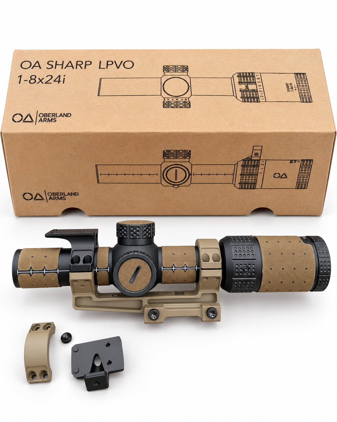 Oberlandarms OA Sharp LPVO 1-8x24i – Bild 1