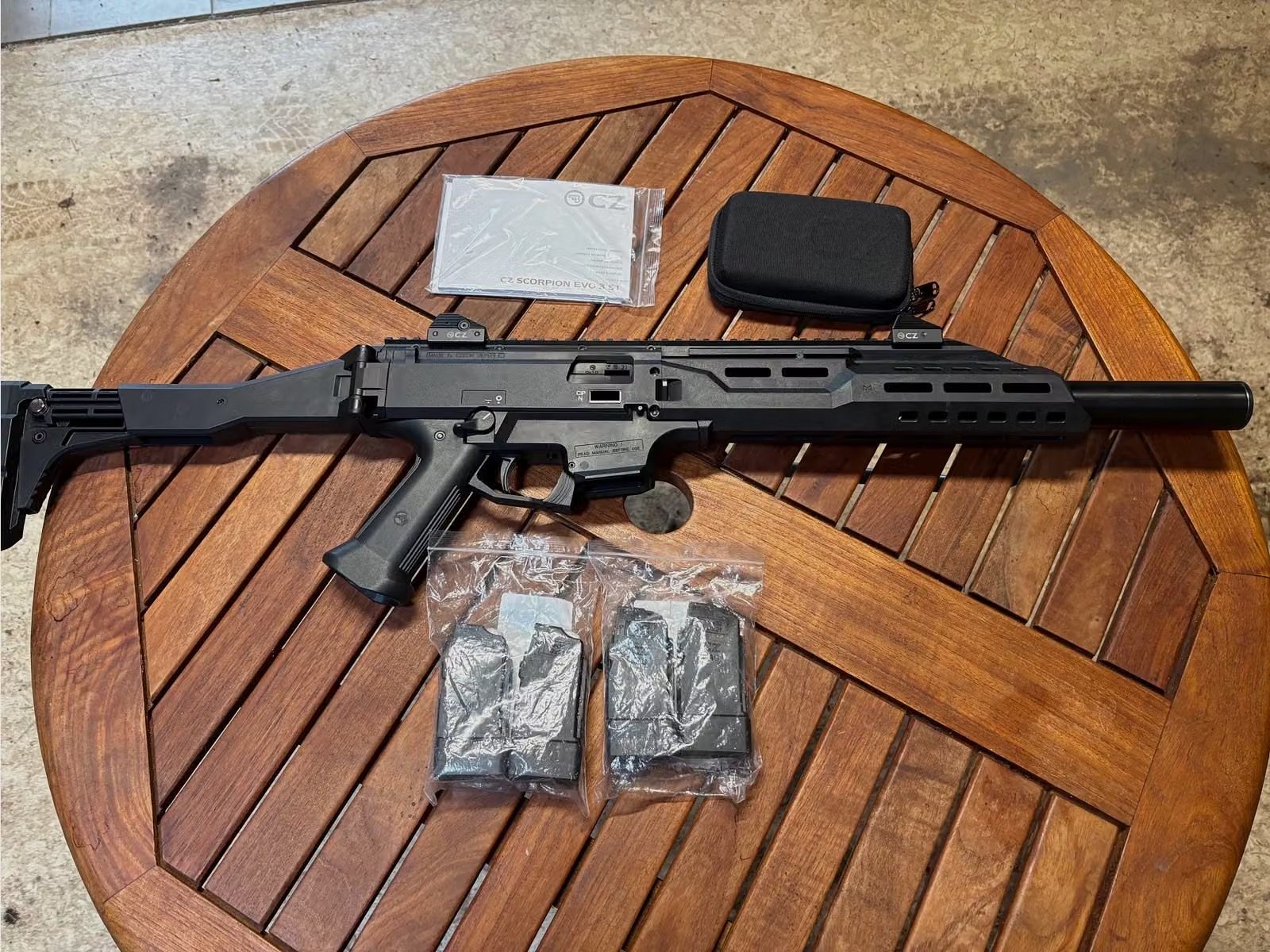 CZ Scorpion EVO3 S1 Carbine, 9mm Luger – Bild 1