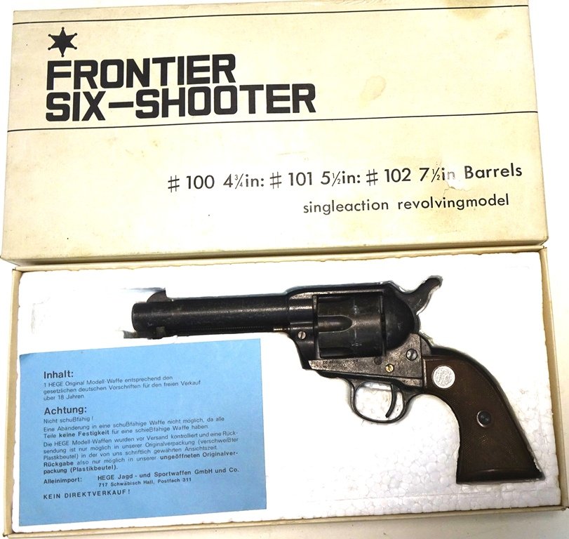 Modellwaffe Colt SAA Six-Shooter Marushin **alt** – Bild 1